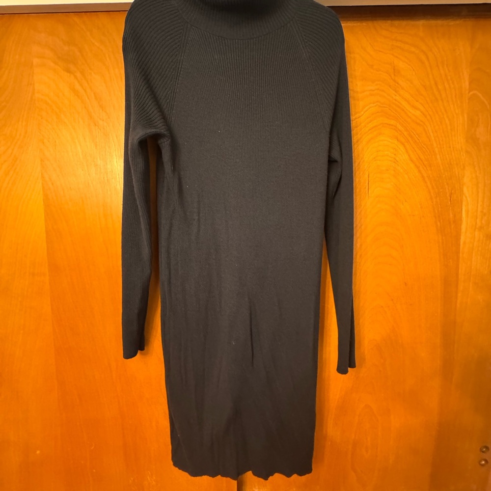 American Eagle Outfitters Black Long Sleeve Dress
